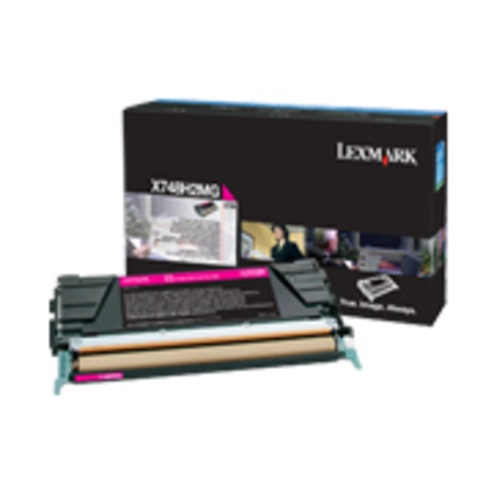 LEXMARK X748 Magenta High Yield Toner Cartridge X748H2MG